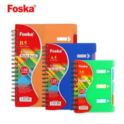 Foska A6  Note Books(120Pgs)